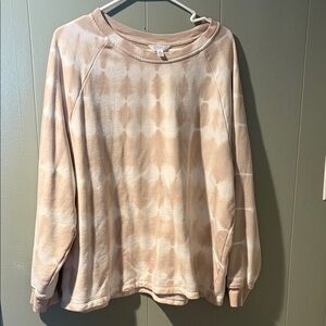 Time and Tru Beige Knit Top